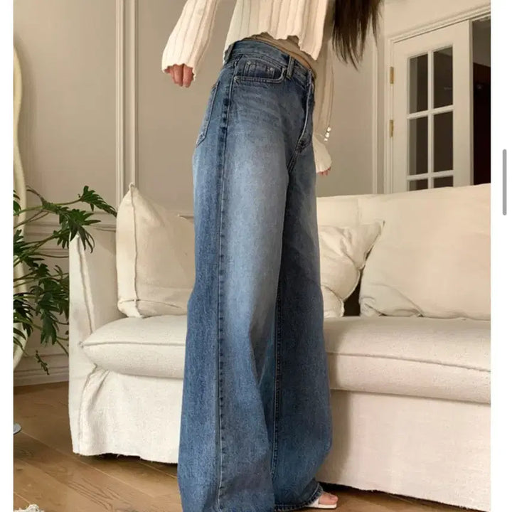 [BUNJANG] Litkime Daily Jeans Wide Fit Denim / 릿킴 데일리 진스