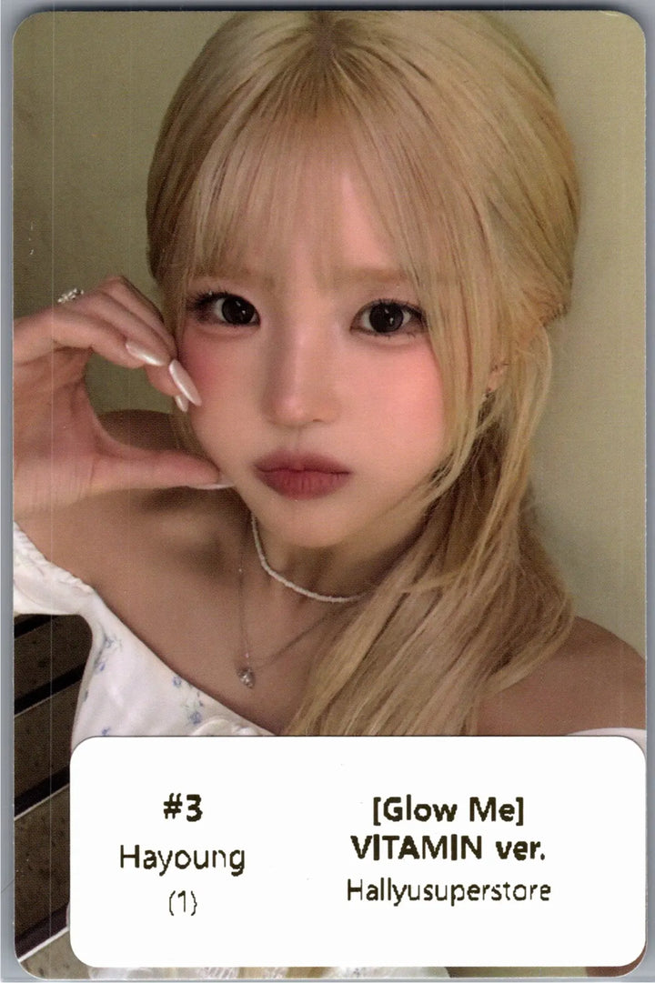 fromis_9 "Glow ME" - Official Photocard (Vitamin Ver.) [26.07.22]