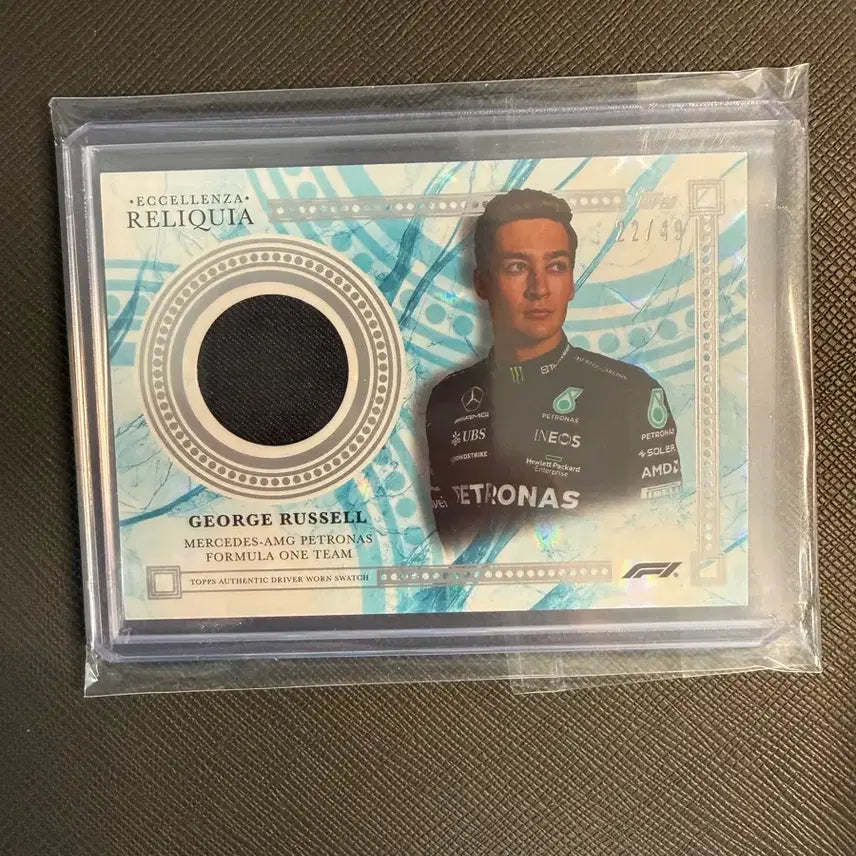 [BUNJANG] George Russell 2023 Topps Eccellenza Limited Edition 49-Piece Jersey Card / F1 조지 러셀 topps Eccellenza 49장 한정 유니폼 카드