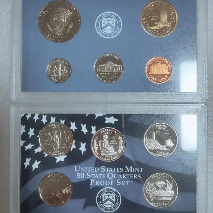 [BUNJANG] 2003 US Mint Proof Set (2 Sets) / 2003년 미국 주화 프르프 민트 Proof Set 2개 세트 완전미사용