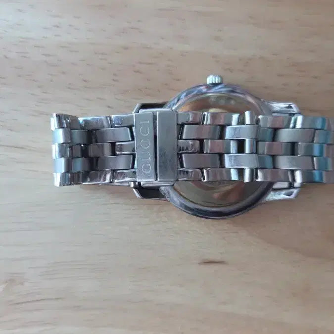 [BUNJANG] Gucci Classic Steel Watch / 구찌 클래식 스틸 시계 남성용(배터리새로넣음