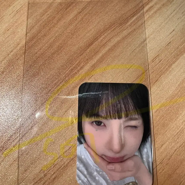 [BUNJANG] NMIXX Haewon Heavy Serenade Pop-up Lucky Draw Photocard / 엔믹스 헤비세레나데 팝업 배이 미션포카