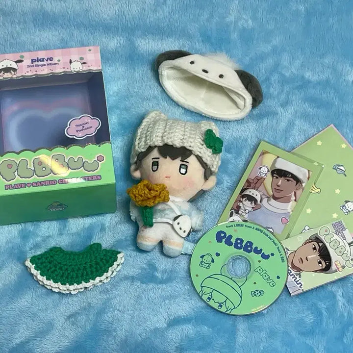 [BUNJANG] PLAVE Hamin "Bbu" Doll Album Bundle Set / 플레이브 하민 뿌 인형앨범 생일 틴케 일괄