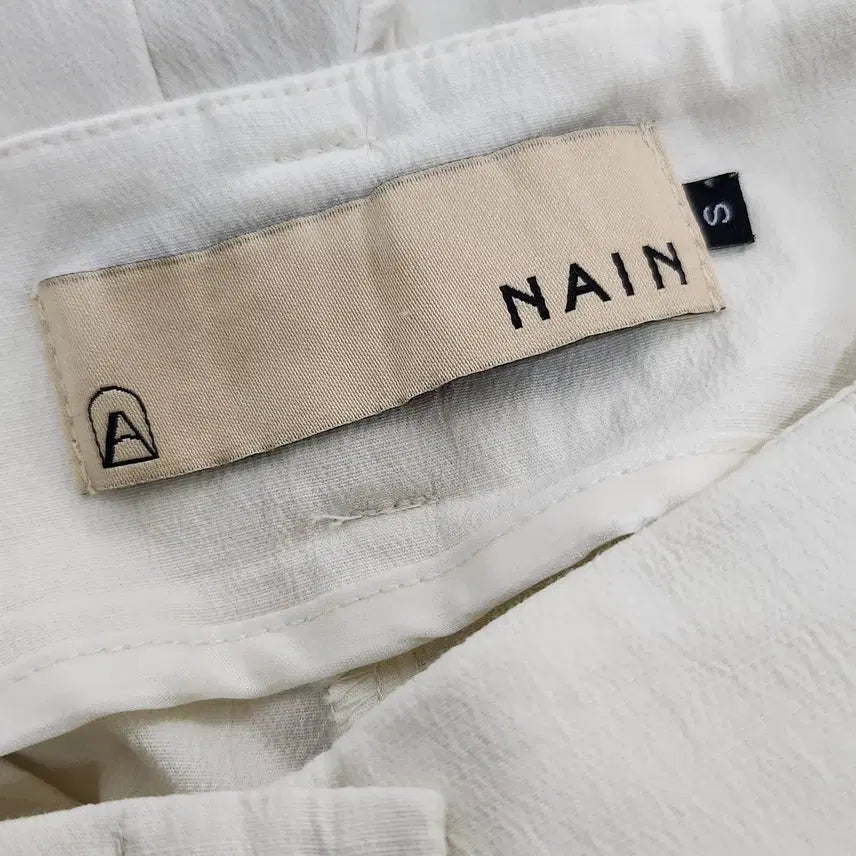 [BUNJANG] NINE Pintuck Slacks - Ivory, Size S / 나인 핀턱 슬랙스 S 아이보리 / 얇고 신축성 있어 편해요