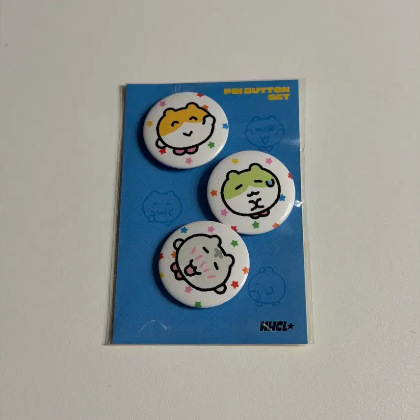 [BUNJANG] Hihi Club Alsatang Badge Pin Button Set / 히히클럽 알사탕 뱃지 배찌 핀버튼