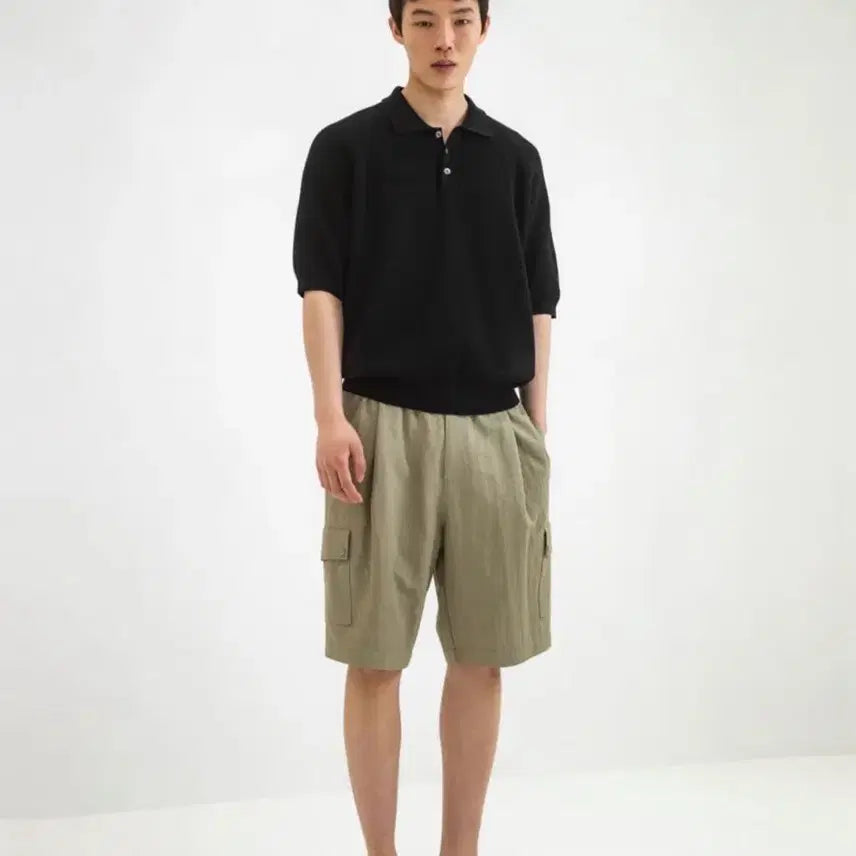 [SOLD OUT] (3)블랭크룸 칠링 폴로니트 블랙