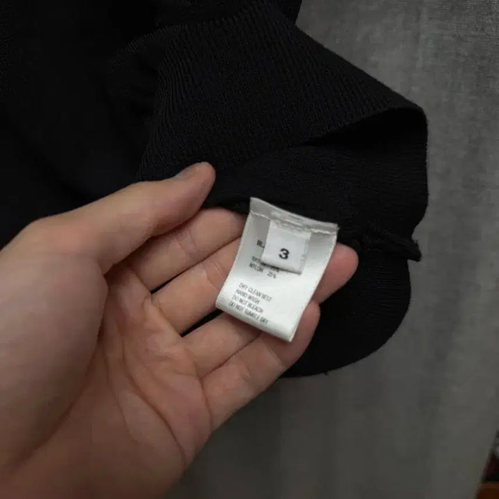 [SOLD OUT] (3)블랭크룸 칠링 폴로니트 블랙