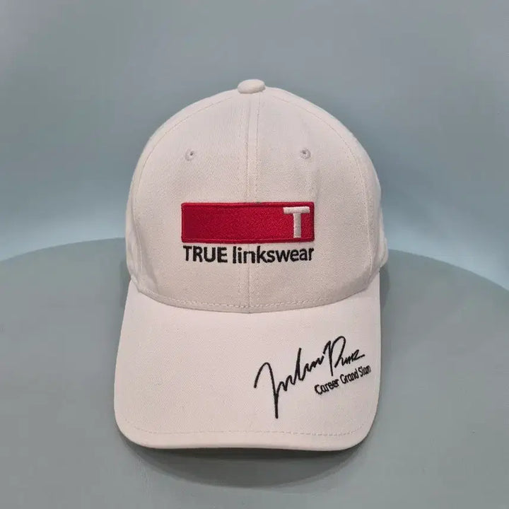 [BUNJANG] Lee Eun-bi Pro Golfer Autographed White Ball Cap / [새상품] 프로골퍼 이은비 선수 싸인 화이트 볼캡 모자