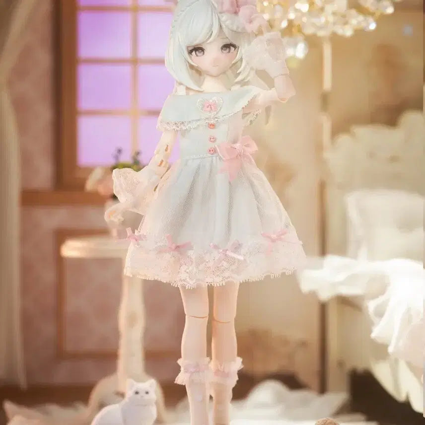 [BUNJANG] Goodnight Peach Oolong Blind Doll 23.5cm Full Set / Goodnight 피치우롱 블라인드돌 육일돌 BJD 구체관절인형 풀세트