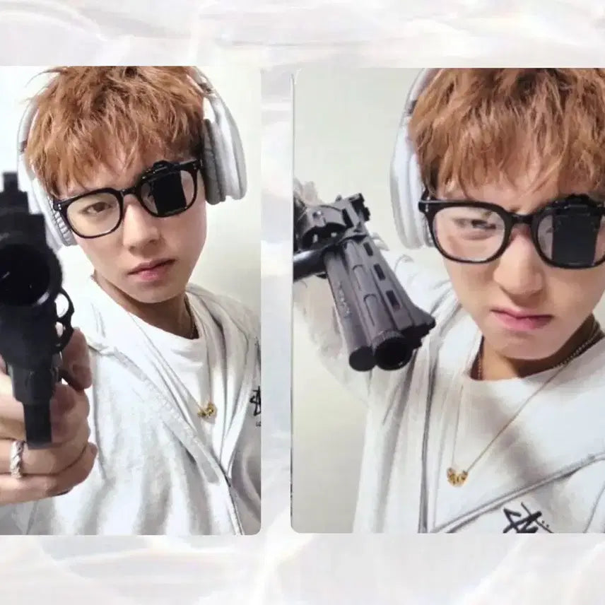 [BUNJANG] Park Ji Hoon BEAT ROAD Shooting Photocard Set (2 Types) / 박지훈 비트로드 사격 포카 2종