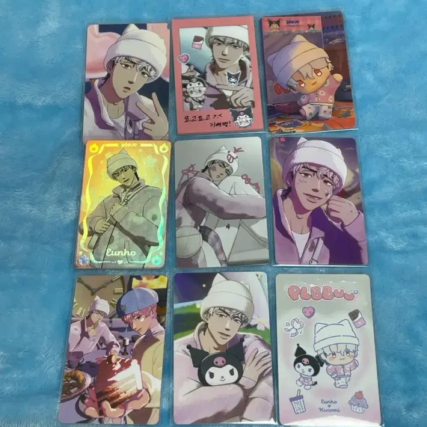 [BUNJANG] Pleiades Ppo Eunho Photocard Bundle Set (including POB) / 플레이브 뿌 은호 포카 미공포 포함 일괄