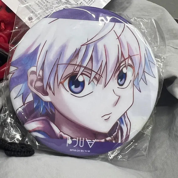 [BUNJANG] Hunter x Hunter Killua Can Badge / 헌터헌터 키르아 캔뱃지 새상품