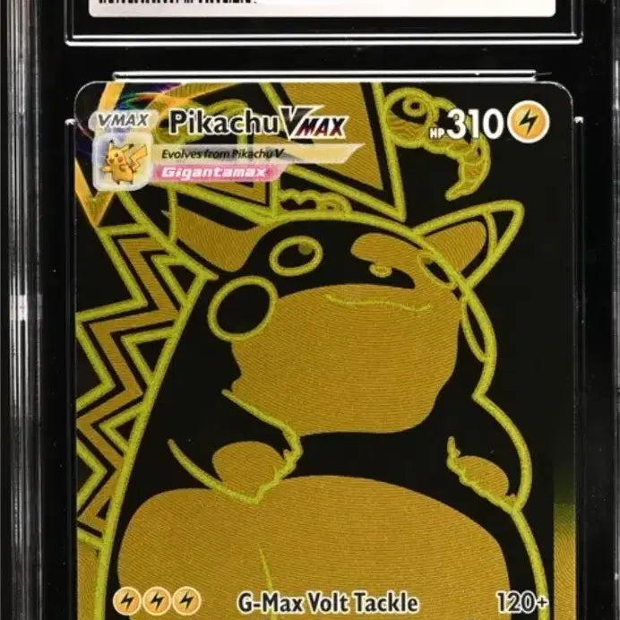[BUNJANG] Pokemon Pikachu VMAX CGC 10 Graded Gold Card / 포켓몬 카드 피카츄 VMAX holo 북미 cgc10 등급 금뚱카츄