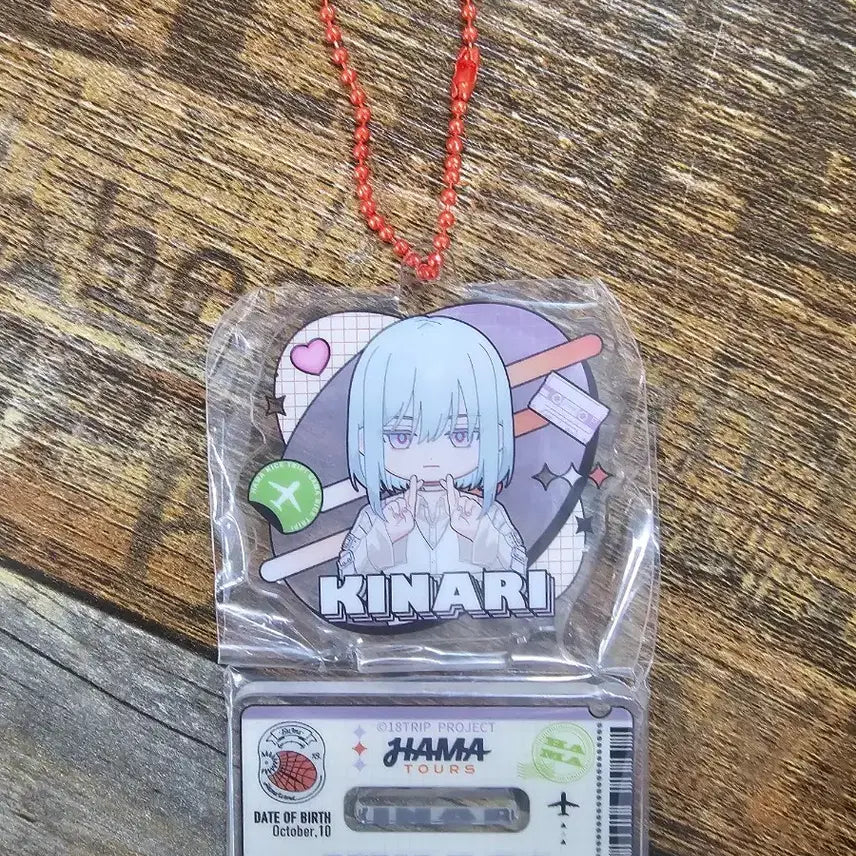 [BUNJANG] 18trip Azegawa Kinari Gacha Acrylic Keychain / 18trip 에이트리 아제카와 키나리 가챠 아크릴