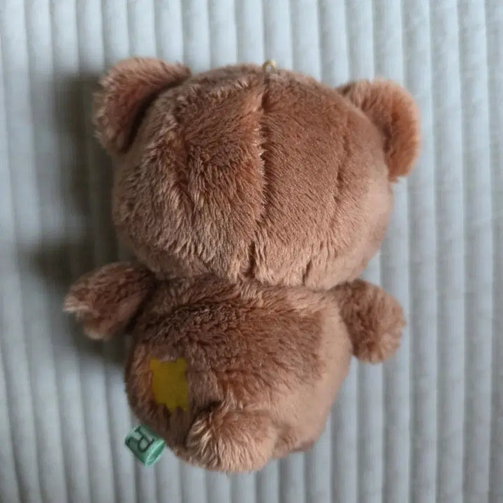[BUNJANG] San-X Rilakkuma Cha-iroi Koguma Mascot Plush Keychain (Sitting) / 산엑스 리락쿠마 차이로이코구마 마스코트 인형 키링 앉은