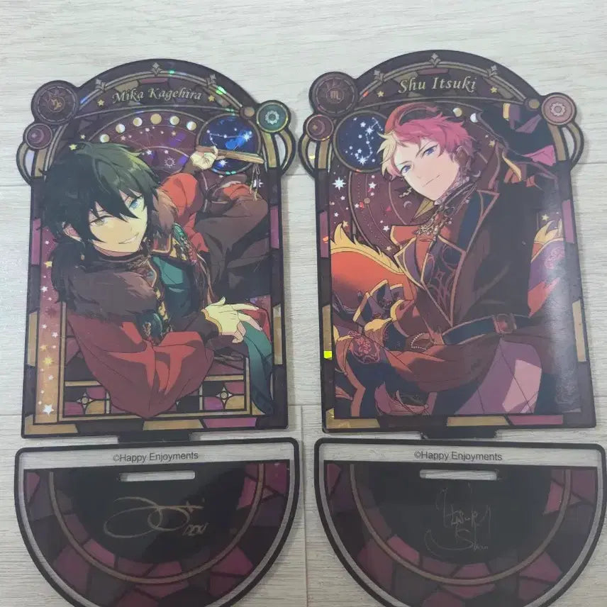 [BUNJANG] Ensemble Stars! Acrylic Stand Akatsuki Mika Bundle Set / 앙스타 아크릴스탠스 별의흔적 슈미카 일괄