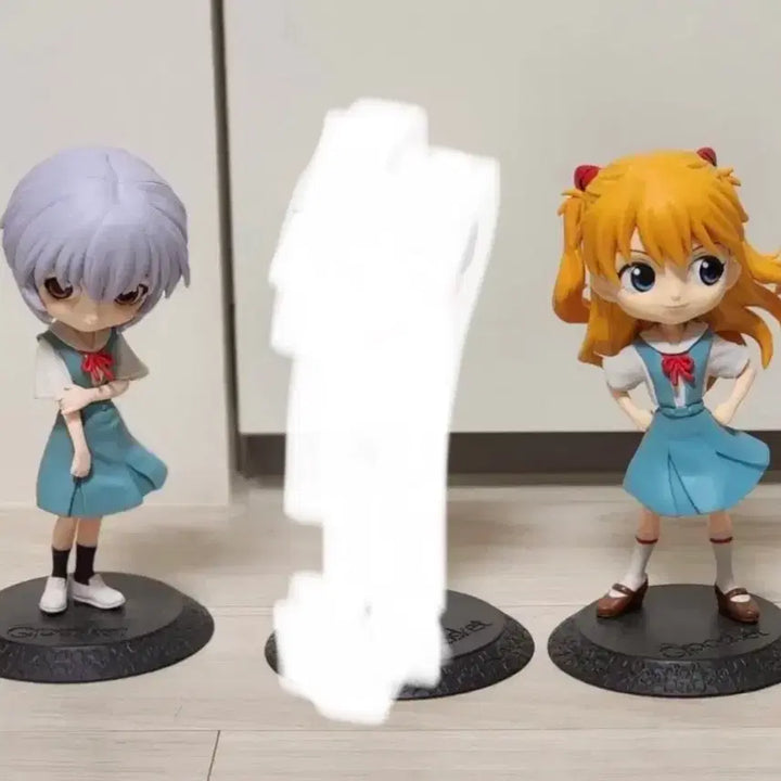[BUNJANG] Evangelion Q Posket Rei Ayanami &amp; Asuka Langley Soryu Figure Bundle Set / 박스o) 에반게리온 큐포스켓 레이, 아스카 일괄판매
