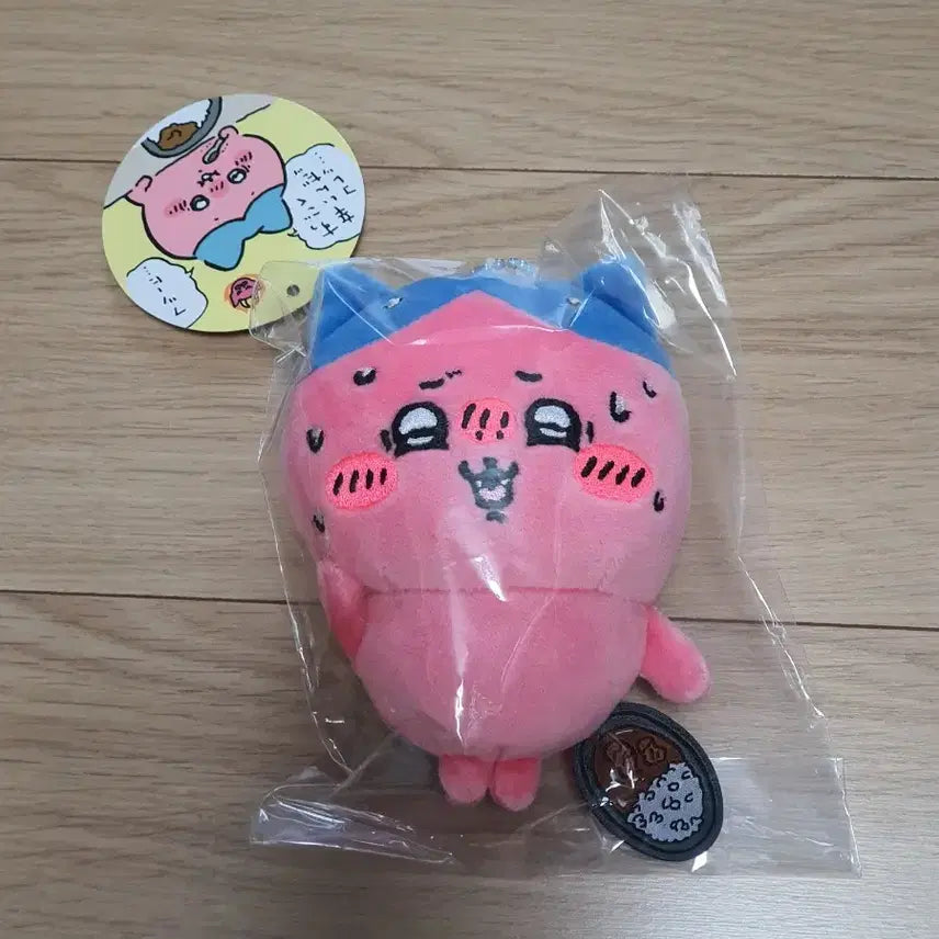 [BUNJANG] Chikawa Hachiwara Mascot Plush Doll (Sealed) / 정품 매운카레 하치와레 마스코트 인형 미개봉 치이카와 용산