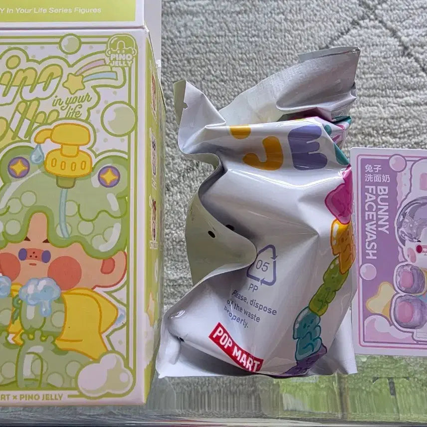 [BUNJANG] Pop Mart PINO JELLY Series Rabbit Cleanser Figure / [팝마트 정품] 내 일상 속 피노젤리 시리즈 - 토끼 세안제