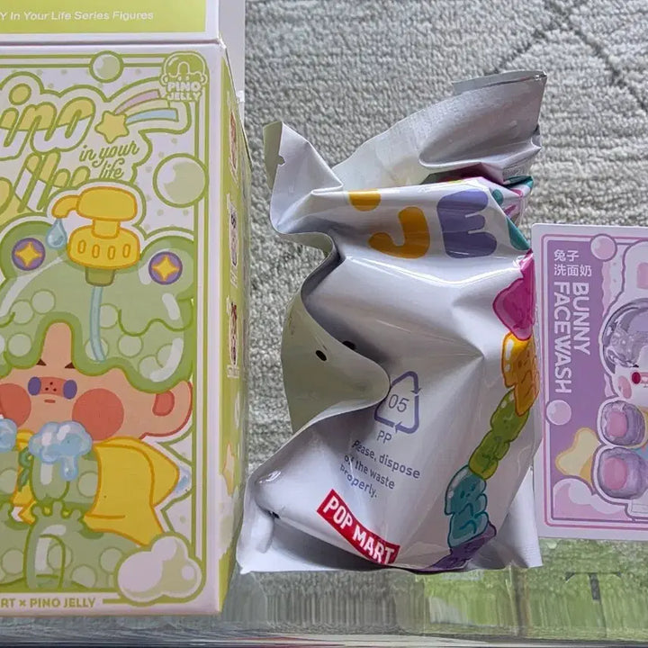 [BUNJANG] Pop Mart PINO JELLY Series Rabbit Cleanser Figure / [팝마트 정품] 내 일상 속 피노젤리 시리즈 - 토끼 세안제