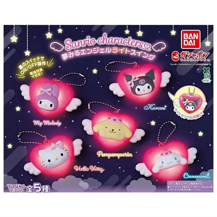 [BUNJANG] Bandai My Melody Fuwa Fuwa / Angel Light Gacha Bundle Set / 반다이 마이멜로디 후와후와/앤젤라이트 가챠 일괓