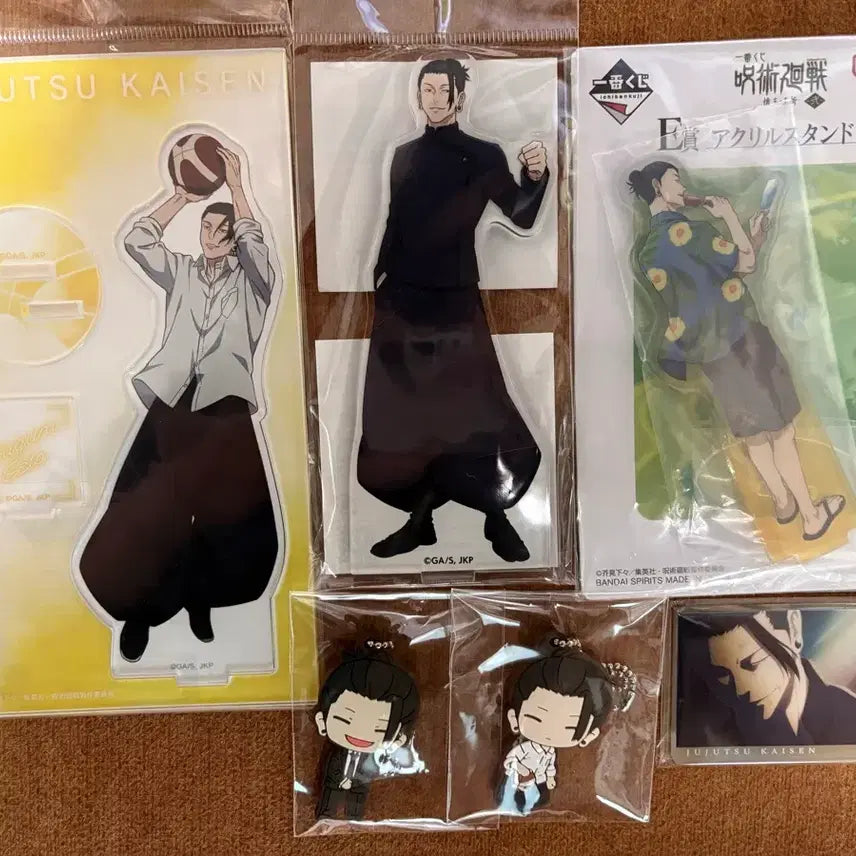 [BUNJANG] Jujutsu Kaisen Suguru Geto Acrylic Stand &amp; Keychain Bundle Set (Sealed) / (미개봉) 주술회전 게토 스구루 아크릴+키링 일괄판매