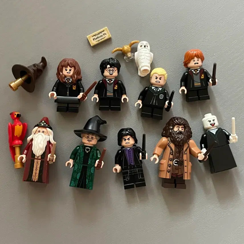[BUNJANG] LEGO Harry Potter Minifigure Bundle Set / 레고 해리포터 미니피규어 일괄 호그와트 말포이