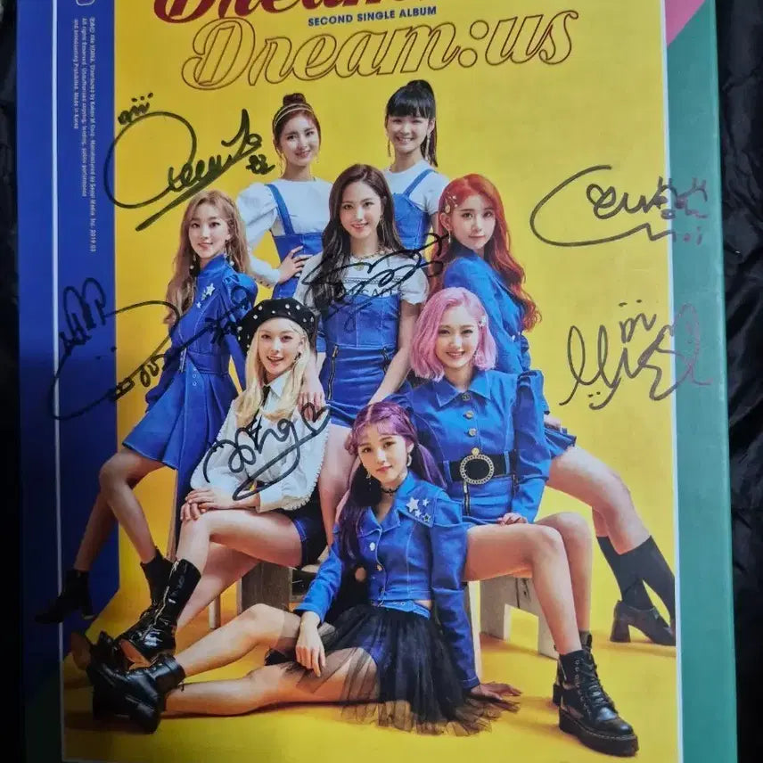[BUNJANG] DreamNote Dream:us Signed Album / 드림노트 Dream:us 사인 앨범