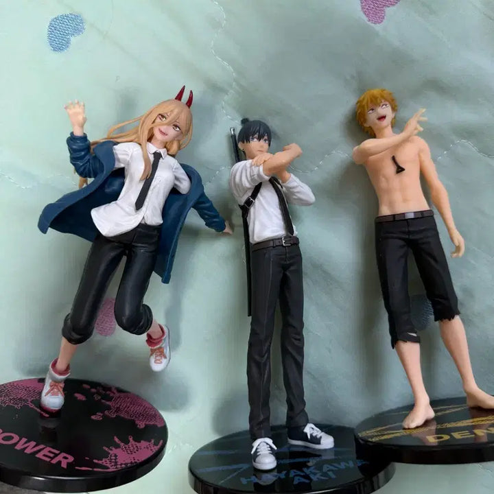 [BUNJANG] Chainsaw Man Power, Aki, Denji Figure Bundle / 체인소맨 타이토 파워, 아키, 덴지 피규어 일괄
