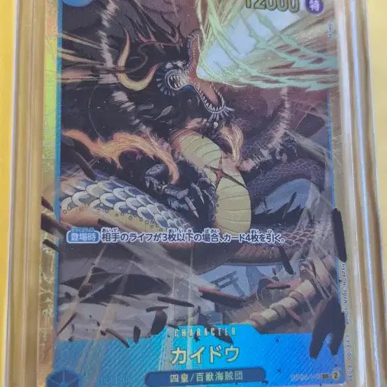 [BUNJANG] One Piece Secret Rare Kaido (OP05-118) Japanese Edition Card / 원피스 시크릿 레어 카이도(OP05-118) 일본판 카드