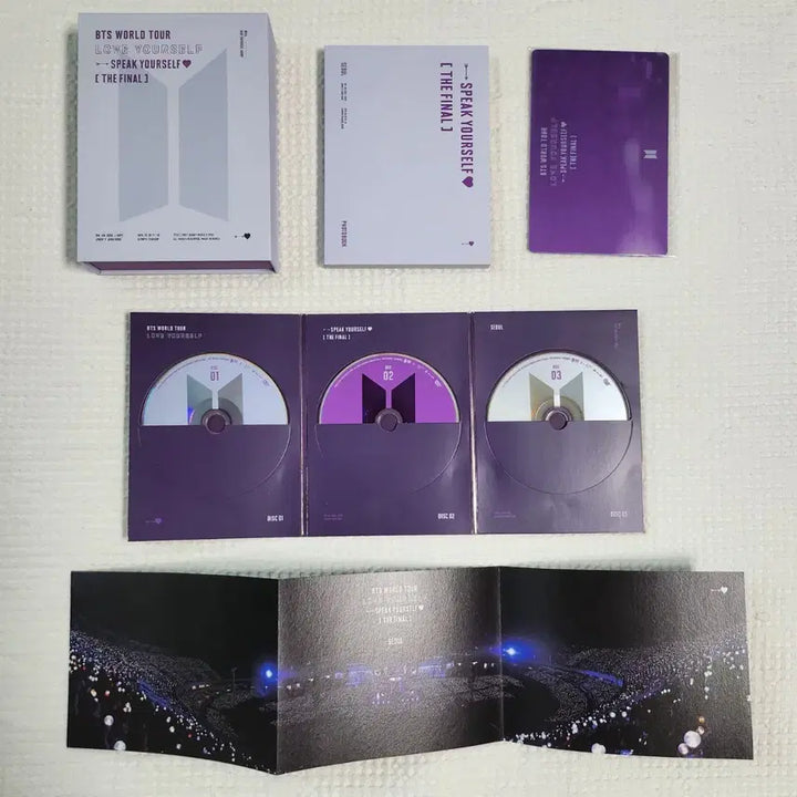 [BUNJANG] BTS LOVE YOURSELF Speak Yourself Tour DVD / BTS WORLD TOUR LOVE YOURSELF : SPEAK YOU