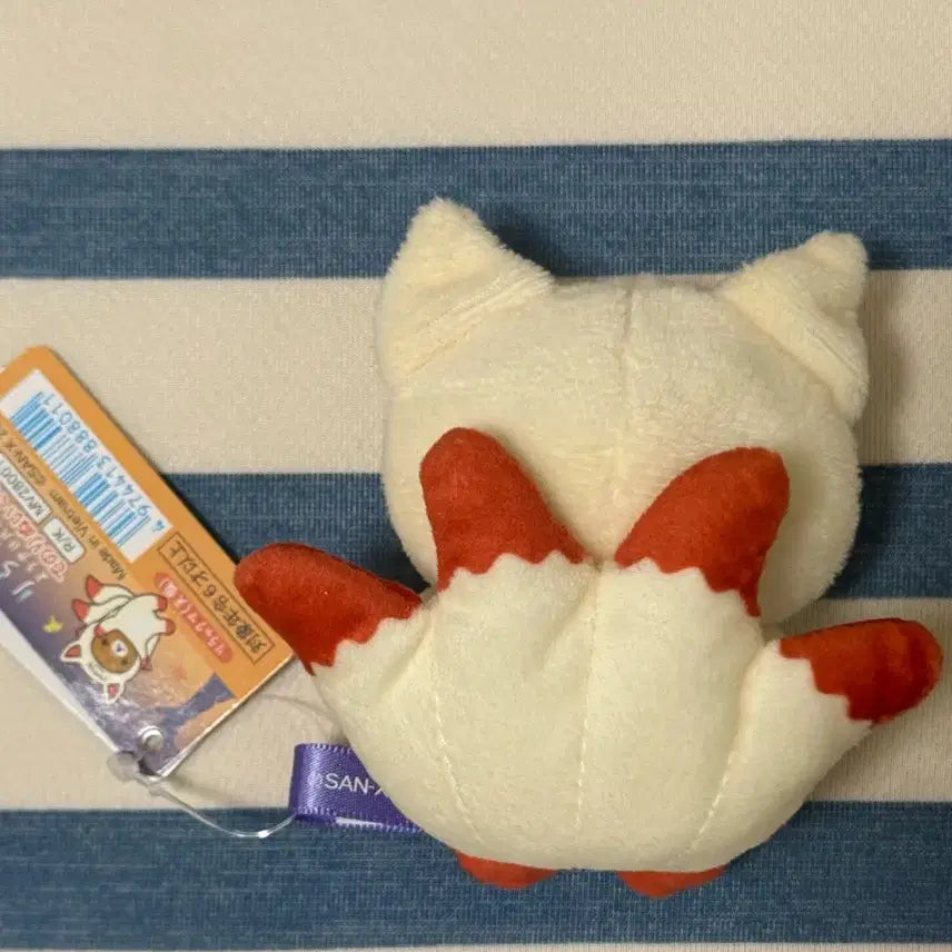 [BUNJANG] Rilakkuma Tenori Mascote Plush Doll / 리락쿠마 천호 구미호 테노리 마스코트 인형