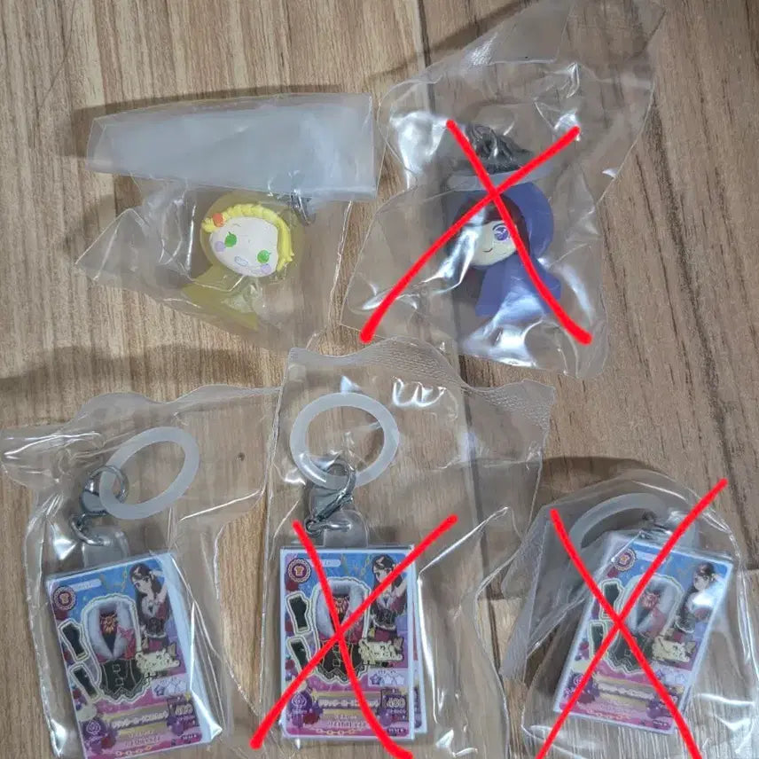 [BUNJANG] Aimerse Star Aikatsu Mejirushi Gacha Hina Purple Coord / [미개봉] 아이엠스타 아이카츠 메지루시 가챠 희나 보라 코디 교환 판매