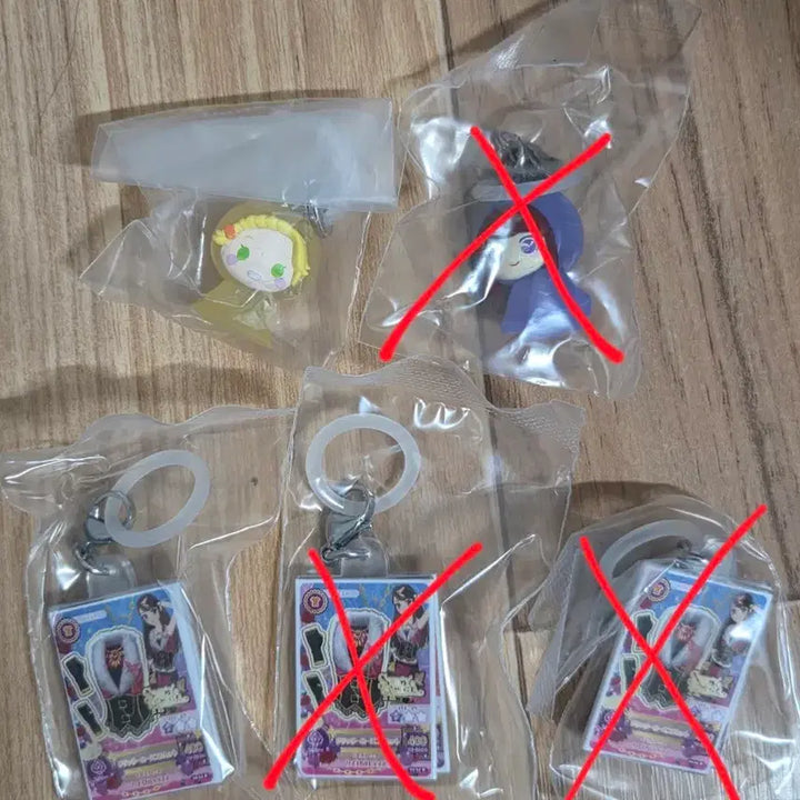 [BUNJANG] Aimerse Star Aikatsu Mejirushi Gacha Hina Purple Coord / [미개봉] 아이엠스타 아이카츠 메지루시 가챠 희나 보라 코디 교환 판매