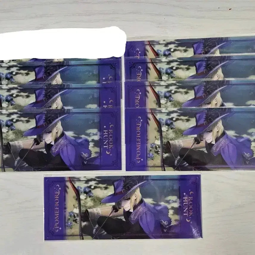 [BUNJANG] Twisted Wonderland Luke Dorm Uniform AGf Ticket Style Big Clear Card / 트위스테 루크 기숙사복 AGF 티켓풍 빅 클리어 카드