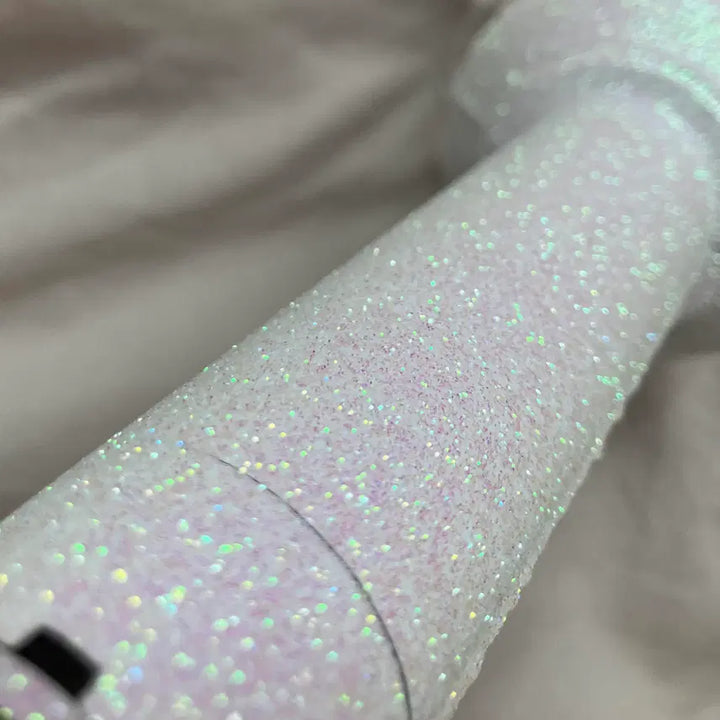 [BUNJANG] BTS Army Bomb Sticker - Glitter White / 사미밤 스티커 빤짝이 화이트 bts 응원봉 스킨 아미밤 꾸미기