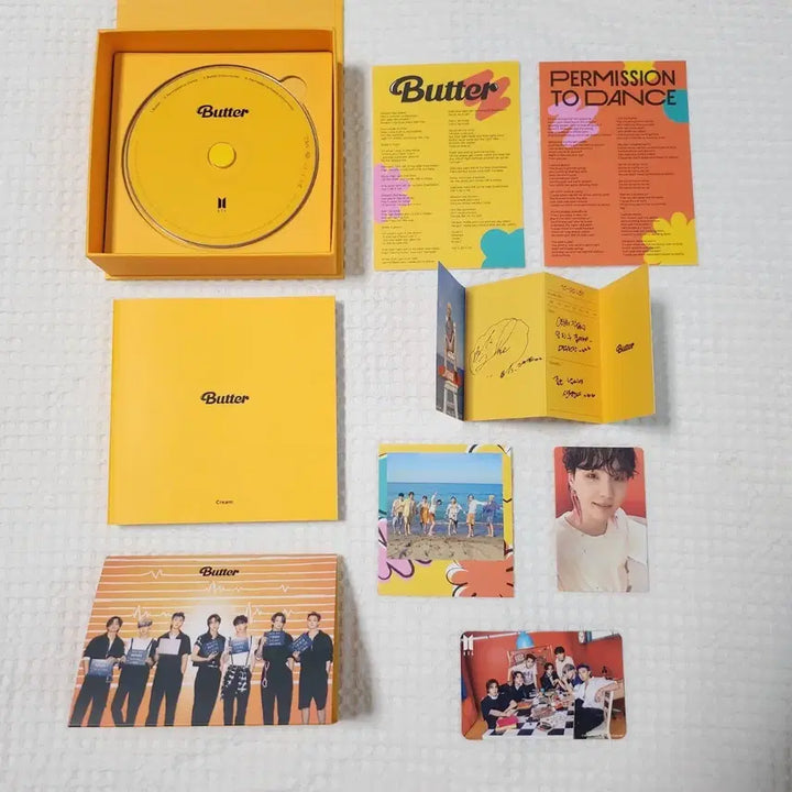 [BUNJANG] BTS Butter Album Cream Ver. (Yellow) | Suga Photocard | J-Hope Message Card / BTS Butter 앨범 Cream ver.(노란색) 판매합니다