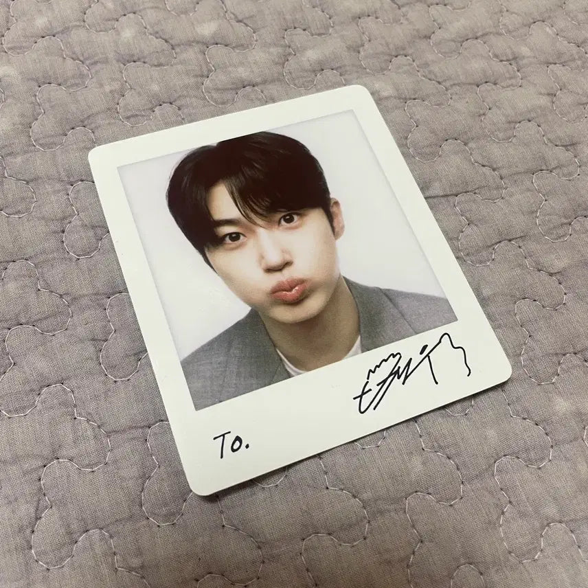 [BUNJANG] Byeon Woo Seok Polaroid Photocard / 변우석 비빔면 폴로라이드 사진 포토카드 포카
