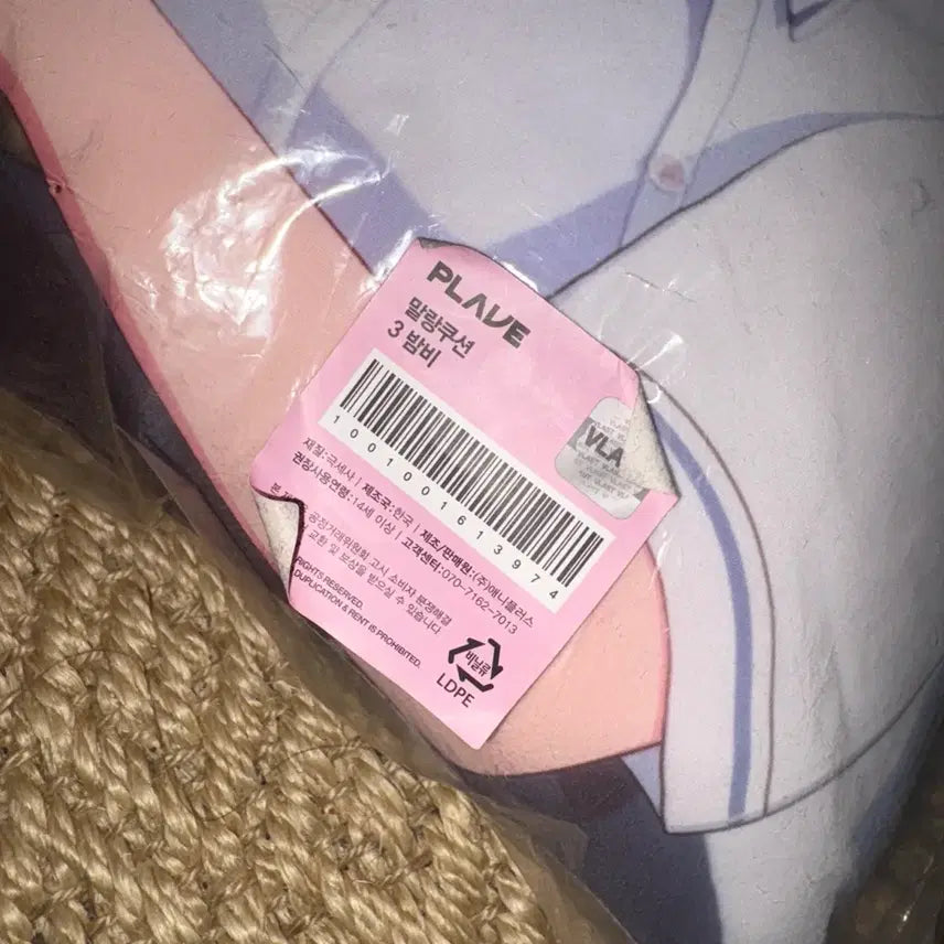 [BUNJANG] PLAVE Bambi "Yook Yeoreum" Aniplus Squishy Cushion (Sealed) / 플레이브 밤비 육여름 애니플러스 말랑쿠션 미개봉