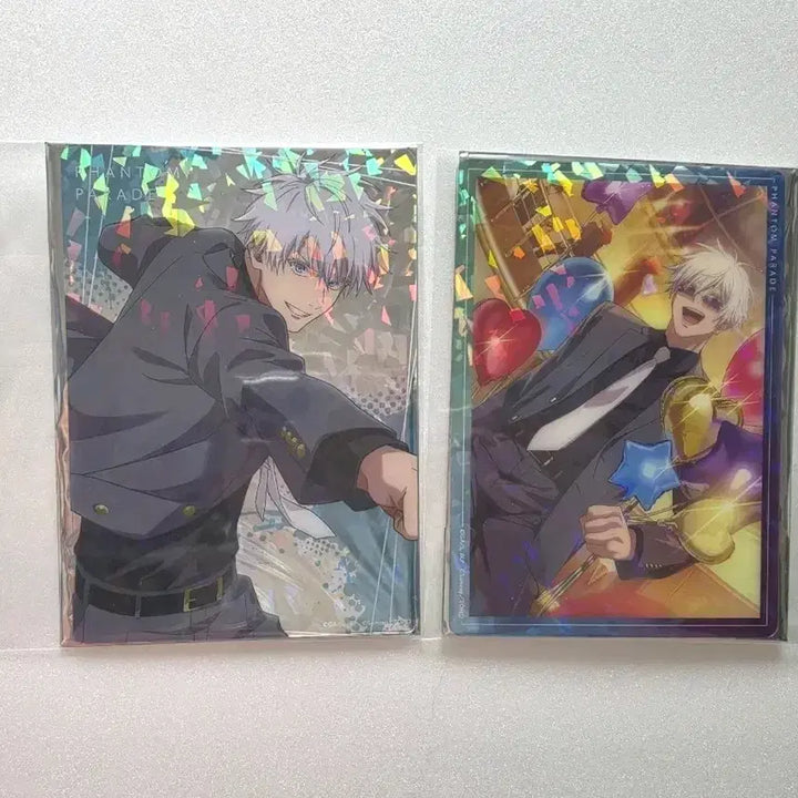 [BUNJANG] Jujutsu Kaisen Phantom Parade Clear Card Set - Satoru Gojo / 주술회전 팬텀퍼레이드 클리어카드 고죠 사토루 일괄 엽서크기
