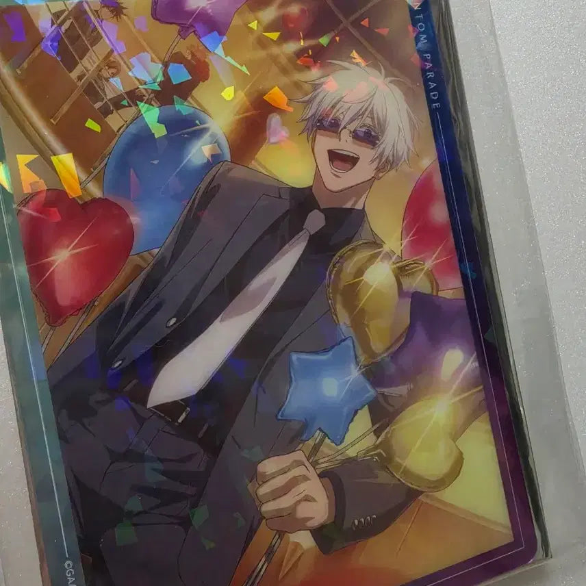 [BUNJANG] Jujutsu Kaisen Phantom Parade Clear Card Set - Satoru Gojo / 주술회전 팬텀퍼레이드 클리어카드 고죠 사토루 일괄 엽서크기