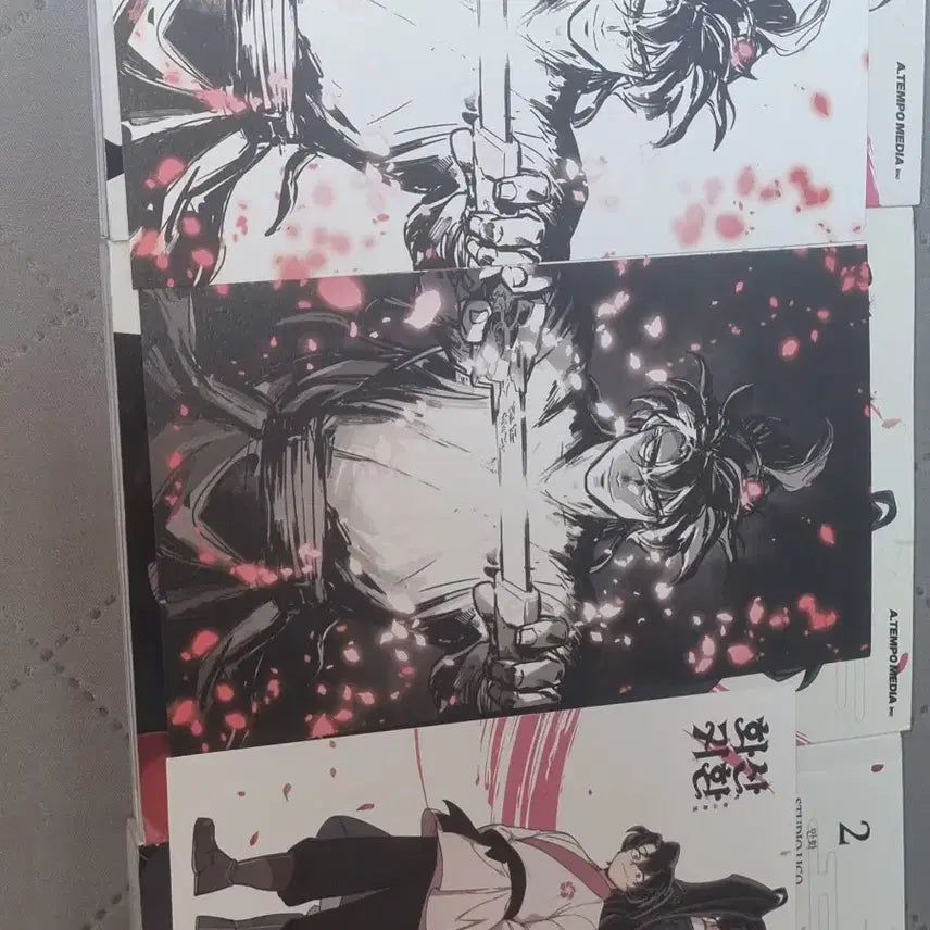 [BUNJANG] Vol 1-3 Return of the Mount Hua Sect Single Volumes + Postcards / 화산귀환 단행본 123권 + 엽서