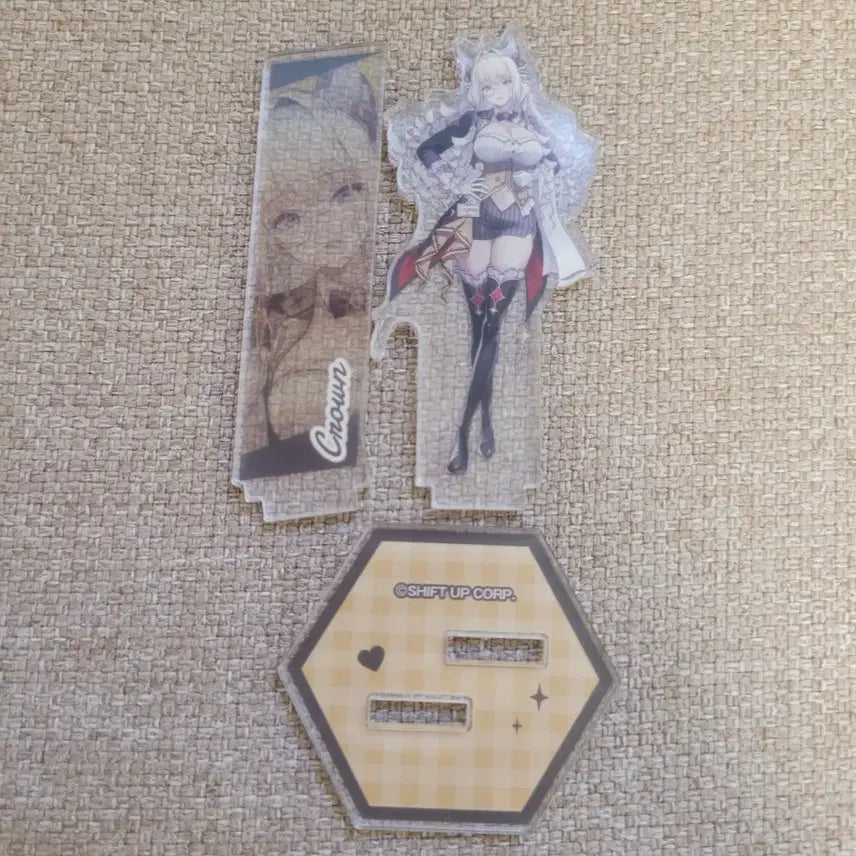 [BUNJANG] Niki and Gallery Collaboration Cafe Crown Acrylic Stand / 니케 and gallery 콜라보 카페 크라운 아크릴 스탠드