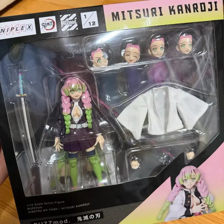 [BUNJANG] BUZZmod. Kanroji Mitsuri 1/12 Scale Action Figure / BUZZmod. 칸로지 미츠리 1/12 액션 피규어 버즈모드