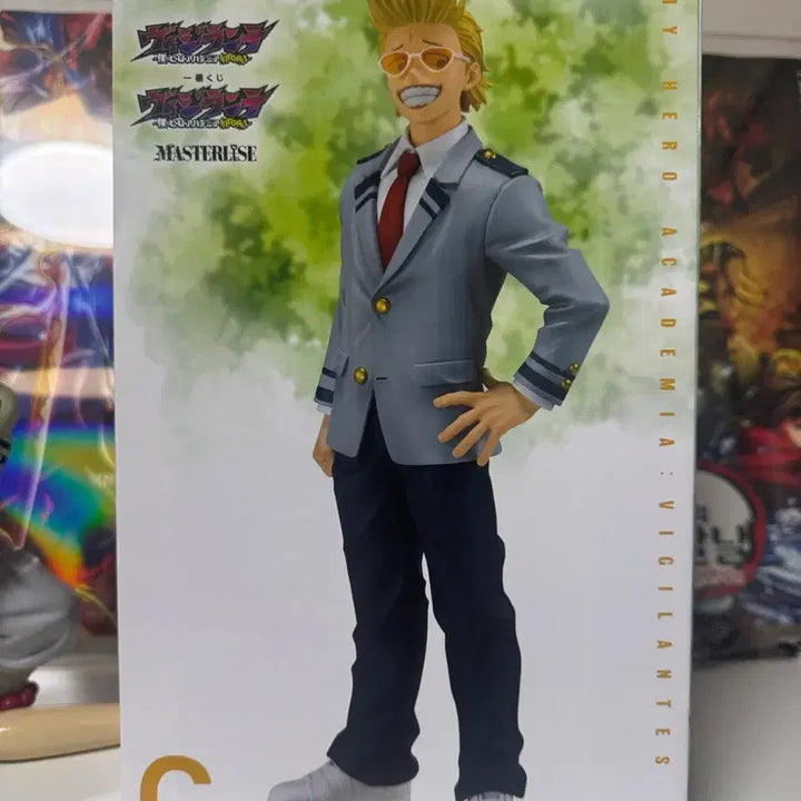 [BUNJANG] My Hero Academia Vigilantes Yamada Hizashi Present Mic Uniform Figure (Sealed) / (미개봉) 나히아 비질랜티 C상 야마다 히자시 프레젠트 마이크 교복