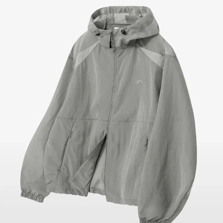 [BUNJANG] Filuminat Shear Leisure Logo Windbreaker L / 필루미네이트 시어 레저 로고 윈드브레이크 L