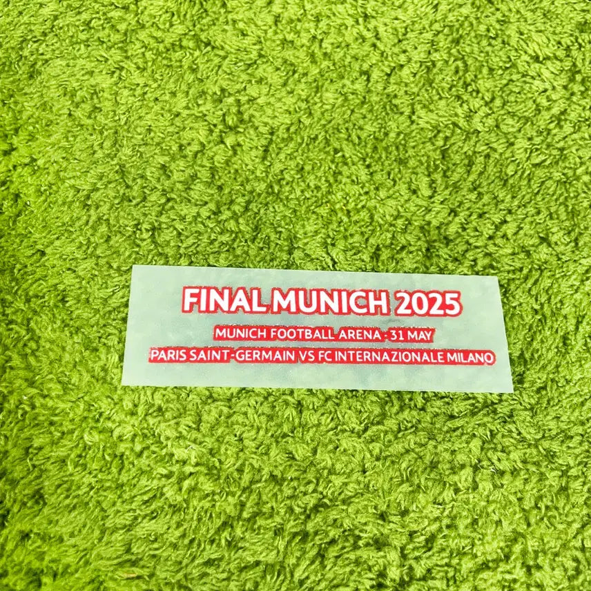 [SOLD OUT] 24-25 UEFA 챔스 파리생제르맹 결승 MDT 패치 축구 PSG 우승
