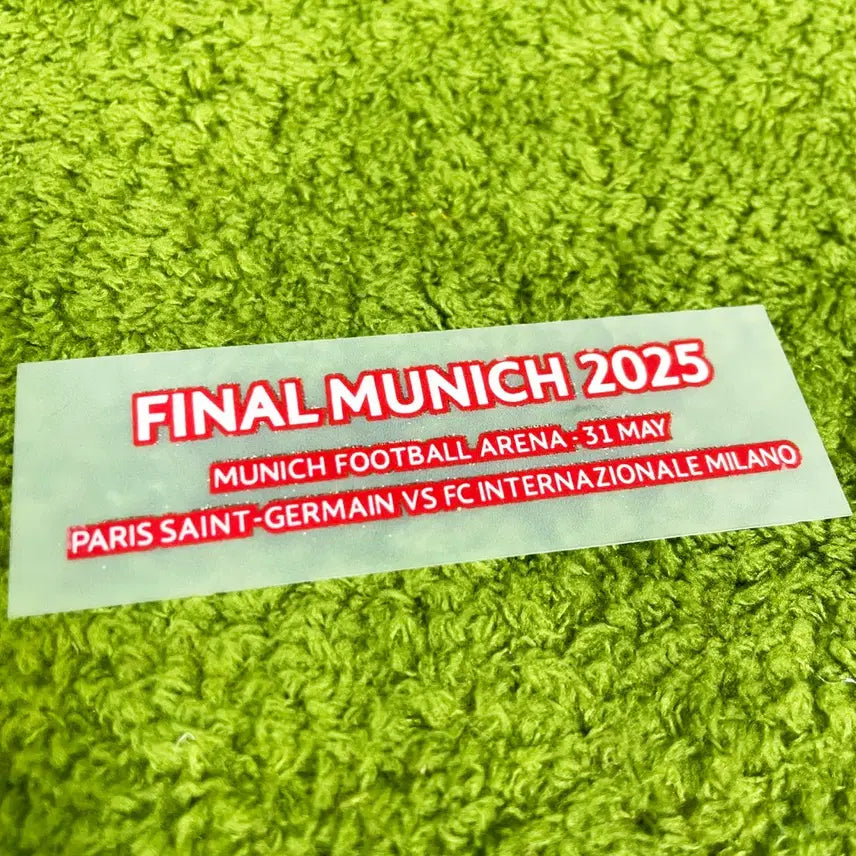 [SOLD OUT] 24-25 UEFA 챔스 파리생제르맹 결승 MDT 패치 축구 PSG 우승