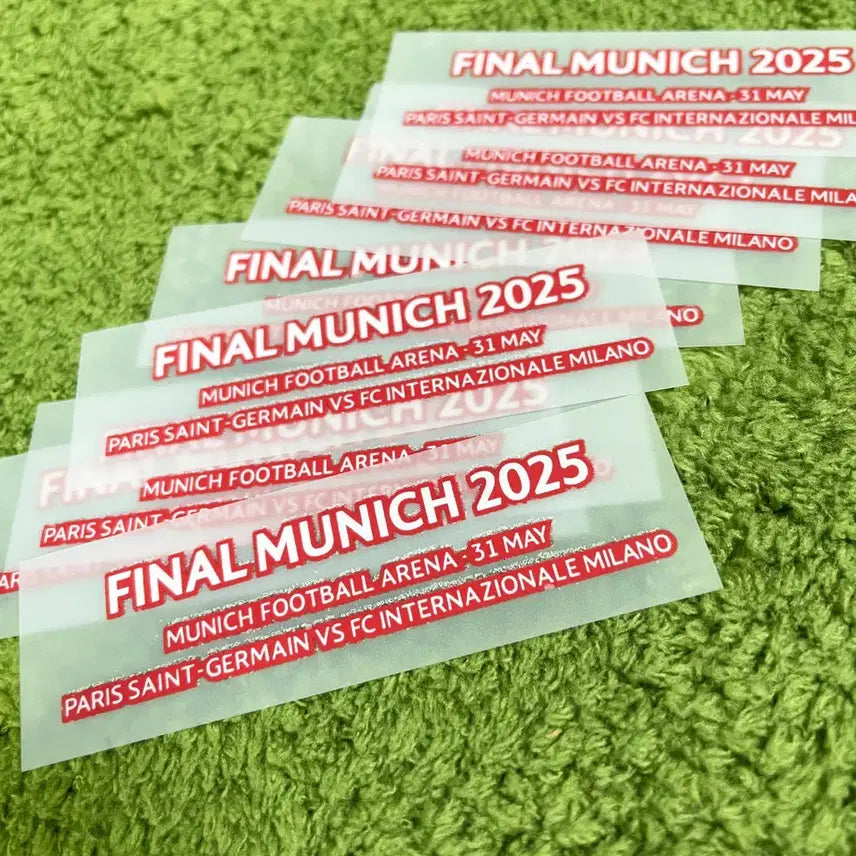 [SOLD OUT] 24-25 UEFA 챔스 파리생제르맹 결승 MDT 패치 축구 PSG 우승