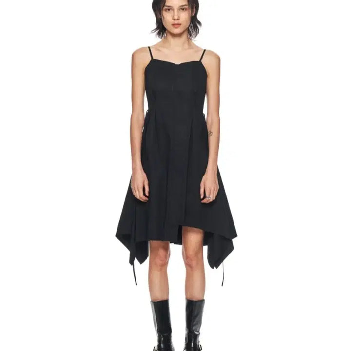 [BUNJANG] Matinkim Asymmetric Layered Zip-Up Dress / 마뗑킴 언발란스 레이어드 집업 드레스